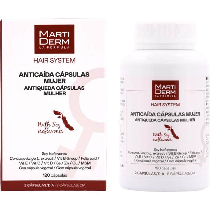 Martiderm® Anticaída Cápsulas Mujer 120caps