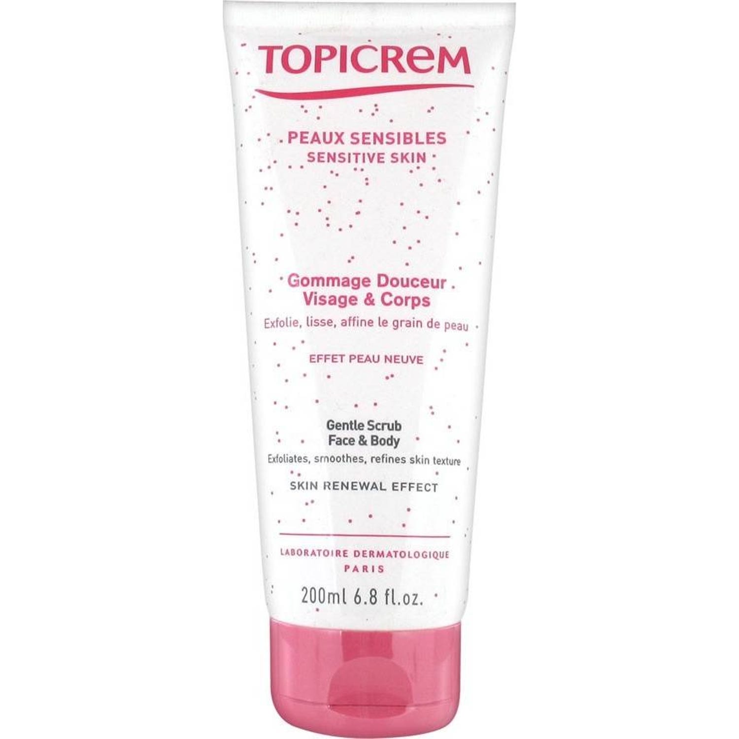 Topicrem Exfoliante Suave Cara y Cuerpo 200ml