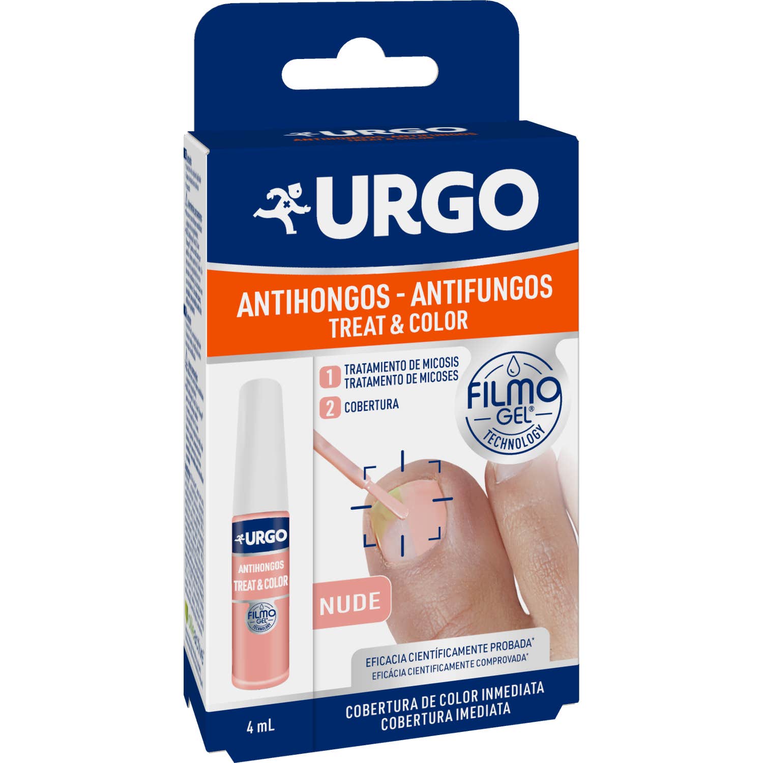 Urgo Anti-Hongos Treat & Color Filmogel 4ml