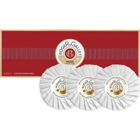 Roger & Gallet Jean Marie Farina Jabón Perfumado 3 X 100 Gr - Imagen 3