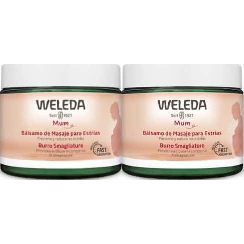 Weleda Mum Bálsamo de Masaje para Estrías 2x150 ml