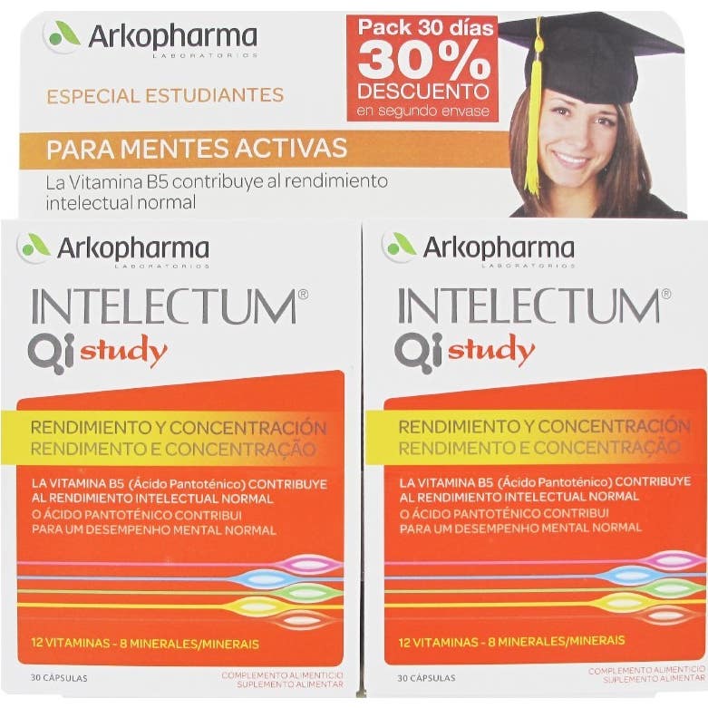 Arkopharma Intelectum Study 2x30caps