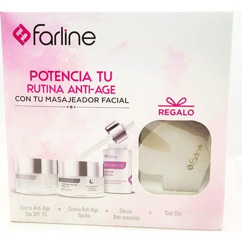 Farline Rutina Anti Arrugas + Masajeador Gua Sha