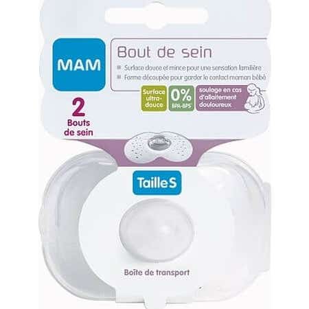 MAM Puntas de Silicona para Senos 2 uds