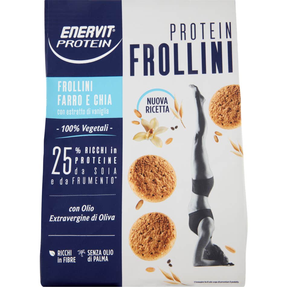 Enervit Vegetable Protein Frollini Spelt And Chia 200g