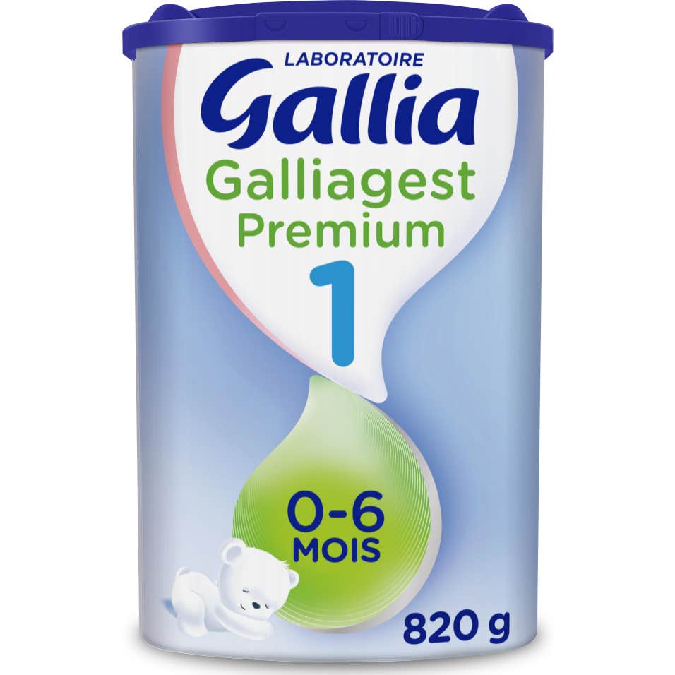 Gallia Galliagest Premium 1 Leche en Polvo con Espesante 0-6 Meses 820g