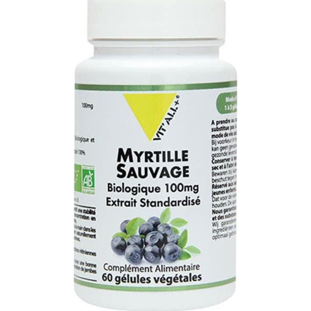 'Vit''All+ Arándano Silvestre 60 Perlas'