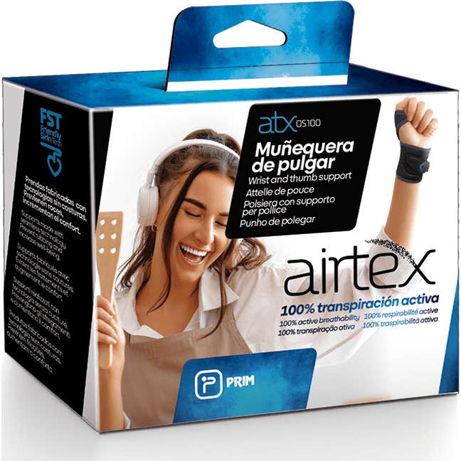 Prim Airtex Muñequera Pulgar Bilateral One Size 1 ud