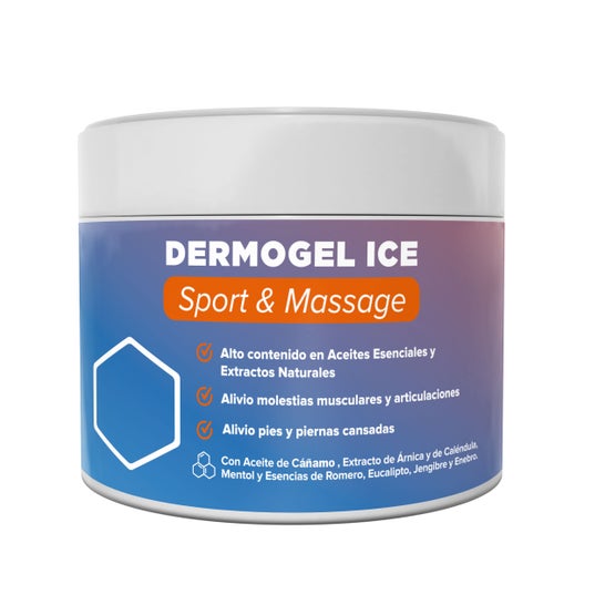 QKnatur Dermogel Ice Sport & Massage Cañamo 500ml