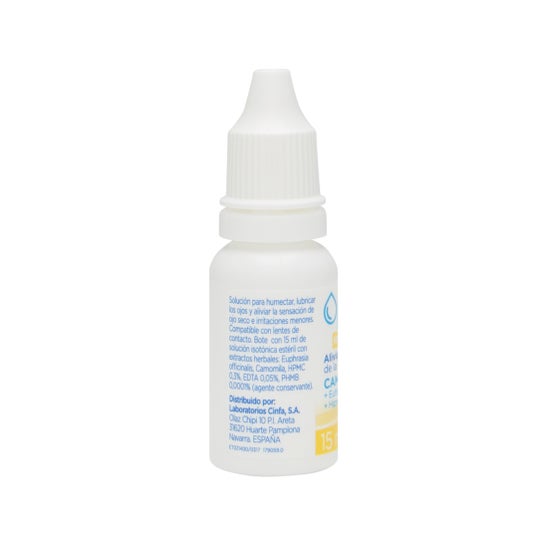 Optiben geïrriteerde ogen steriele droge oog fles 15ml