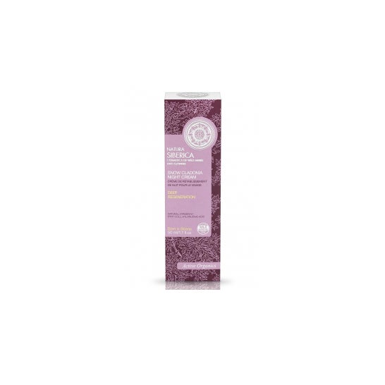 Natura Siberica crema de noche reparadora y regeneradora 50 ml