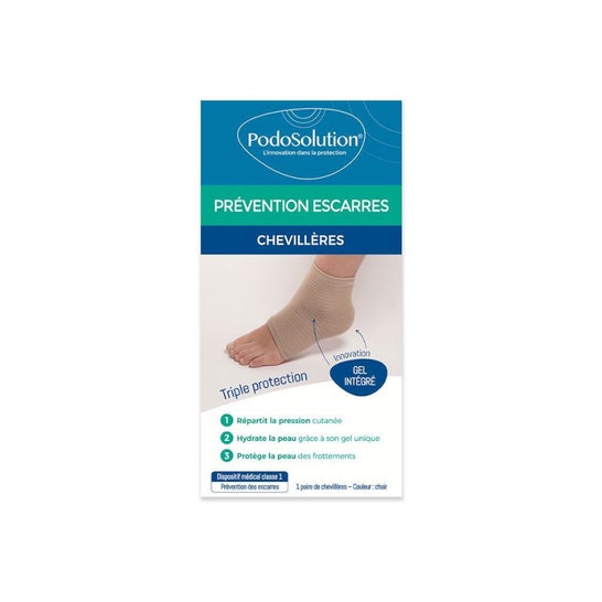 PodoSolution Supporto alla caviglia per la prevenzione delle ulcere cutanee S 18cm