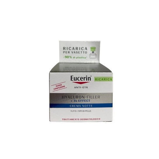 Eucerin Face Cream Anti Age Hyaluron Notte Ricarica 50ml