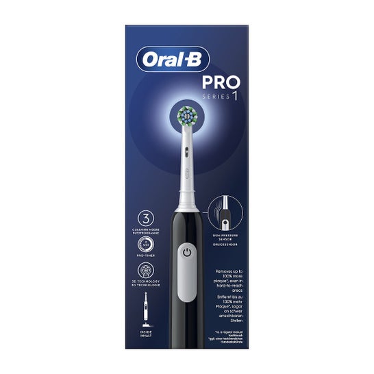 Oral-B Pro 1 Cepillo Dental Negro 1ud