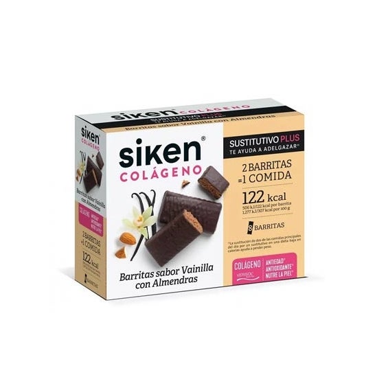 Siken Sustitutivo Colageno Barrita Vainilla 40g 1ud Siken Sustitutivo Colageno Barrita Vainilla 40g 1ud