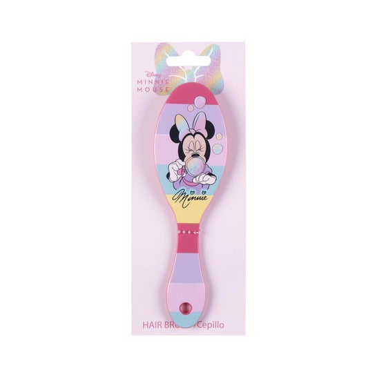 Disney Minnie Mouse Detangling Hairbrush Pink 1ud