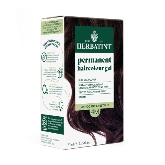 Herbatint Coloração Permanente M4 Castanho Caju 170ml