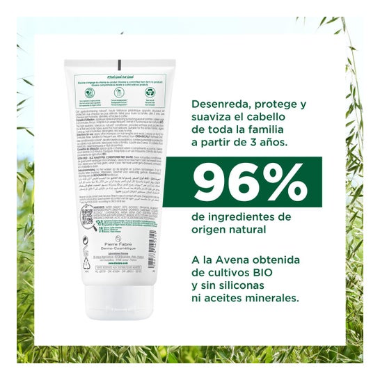Klorane Acondicionador a la Leche de Avena 200 ml