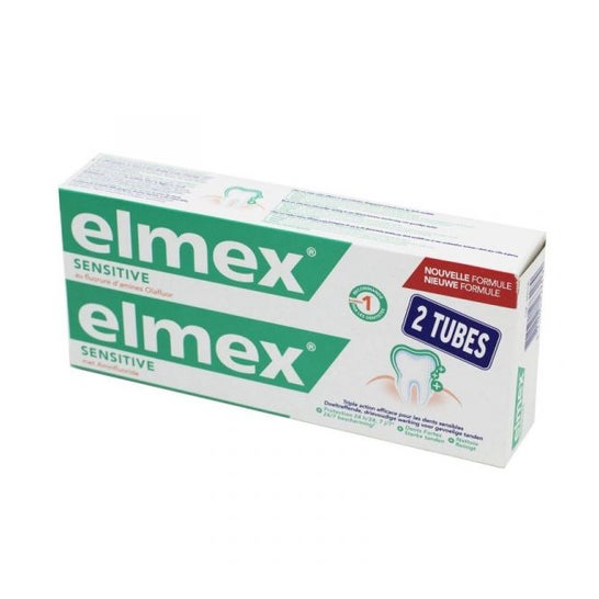 elmex sensitive toothpaste 2x75ml