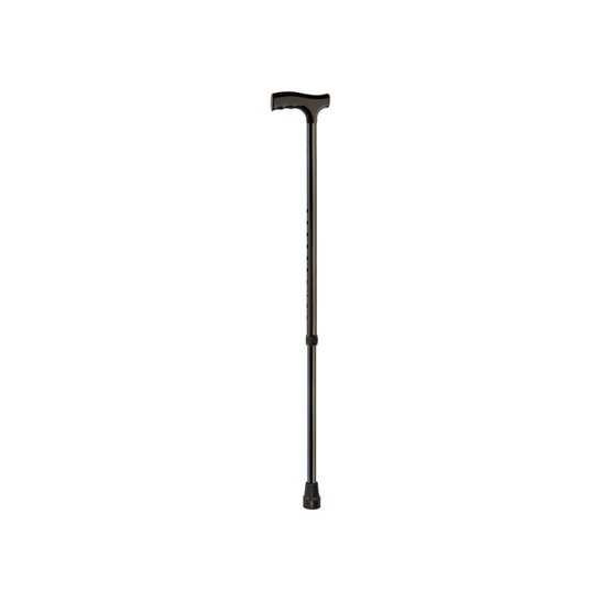 Actius Black Extendable Aluminium Crutch Acmu02 1pc
