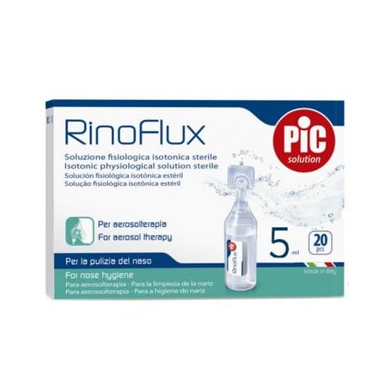 PIC Solution Rinoflux Solución Fisiológica 20x5ml