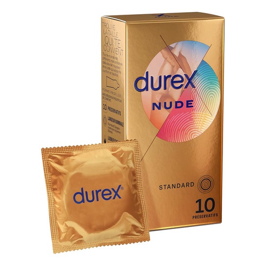 Durex Nude XL Preservativos Ultra-Finos 10 uds