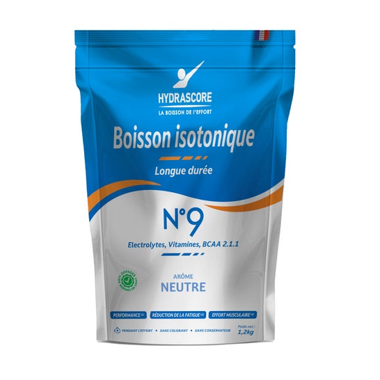 Hydrascore N°9 Neutro Bebida Energética Bcaa 1.200g