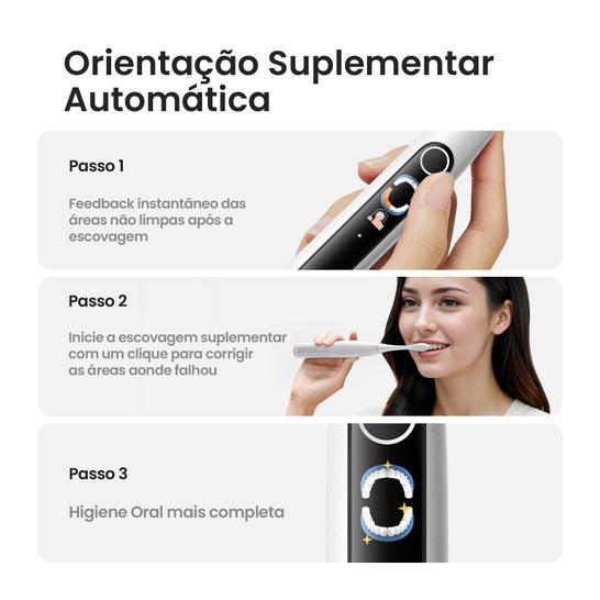 Oclean X Lite Smart Cepillo Eléctrico Sónico Azul 1 Ud