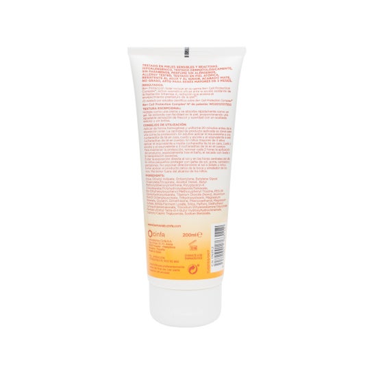 Be+ Fotoprotector gel Crema Rostro/Cuerpo Spf50+ 200 ml
