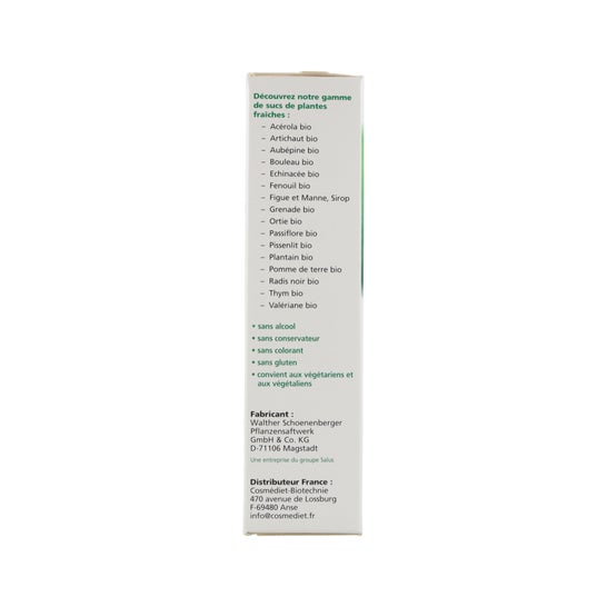Jugo De Schoenenberger Echinacea 200 Ml