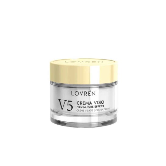 Lovren V5 Crema Viso Hydra-Pure Effect Pelli Miste Grasse 30ml