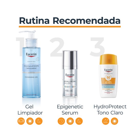 Eucerin Hydro Protect Fluido Ultra Light Tinted Light Spf50+ 50 ml