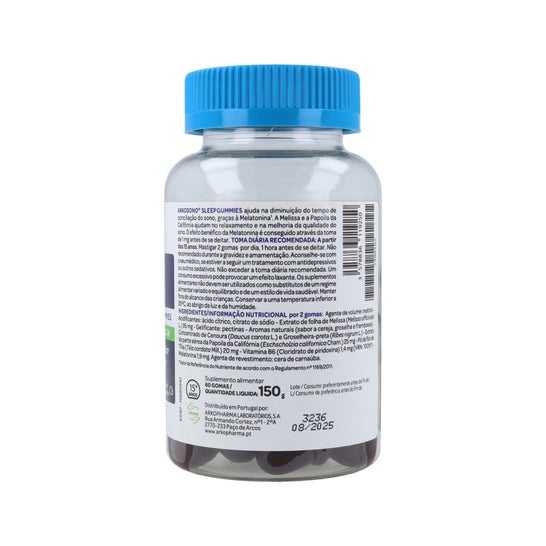 Arkopharma Arkosueño Dormigummies Sin Azúcar 60uds