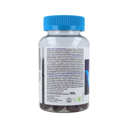 Arkopharma Arkosueño Dormigummies Sin Azúcar 60uds