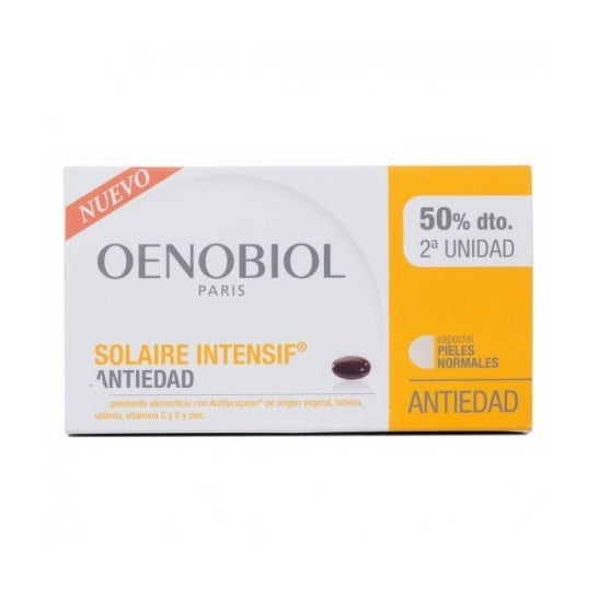Oenobiol Solaire Intensif Anti-invecchiamento 30 tappi doppi