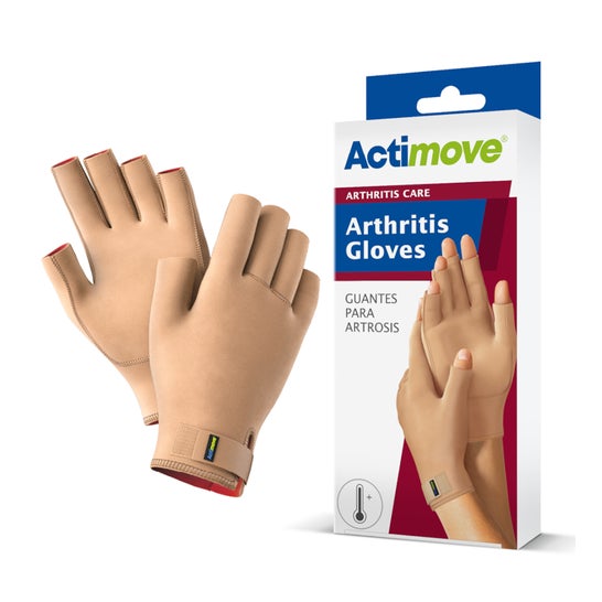 Actimove Arthritis Care Arthritis Gloves Beige TS 1 Par