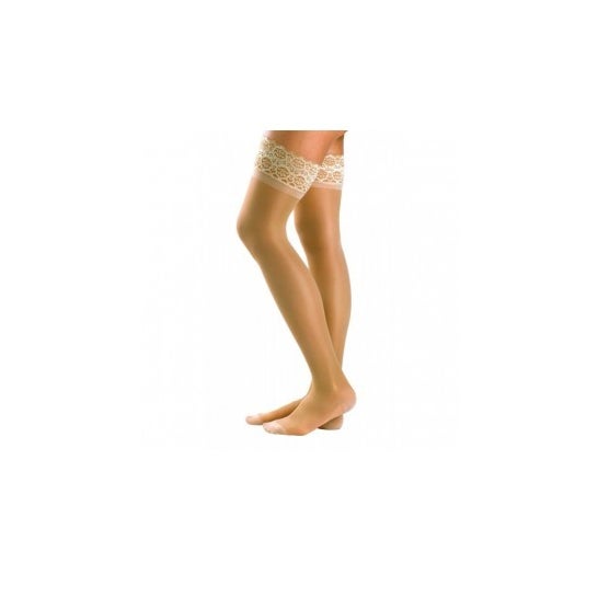 Maries media blonda larga A-F compresión normal beige T 5