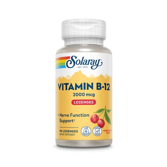 Solaray Vitamin B12 2000mcg 90comp