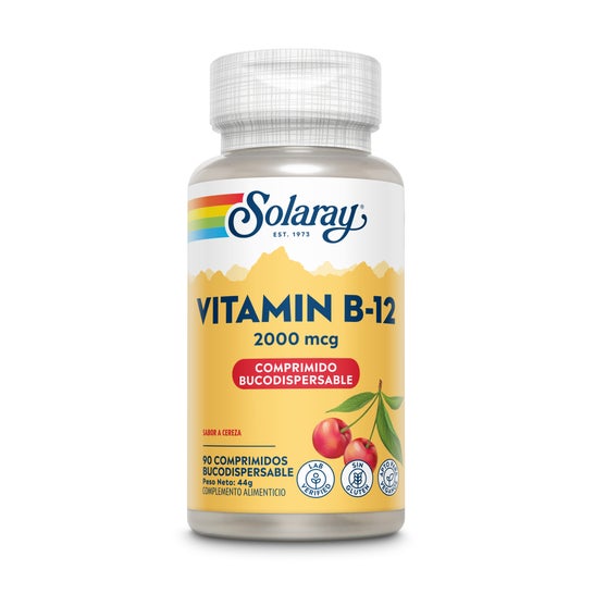 Solaray Vitamin B12 2000mcg 90comp
