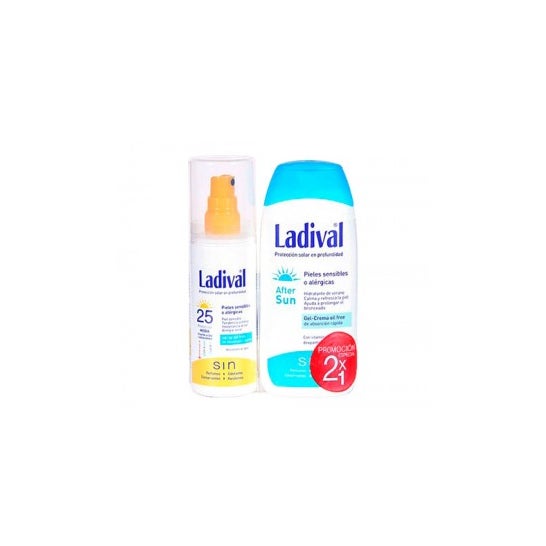 Ladival™ Sensitive Skin Pack SPF15+ Gel spray 150ml + After Sun 200ml