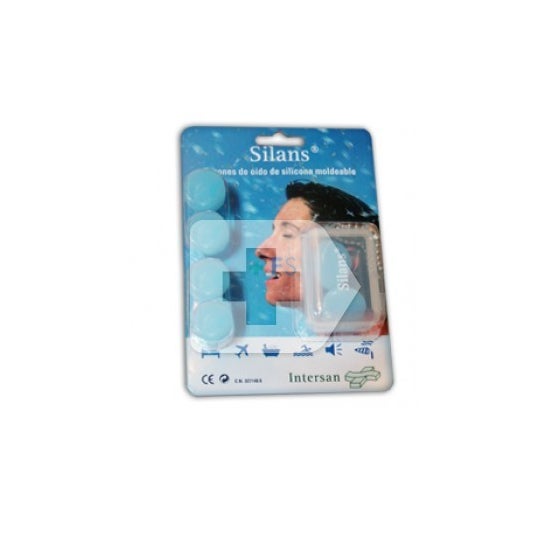 Silans silicone ear plug 6 uts