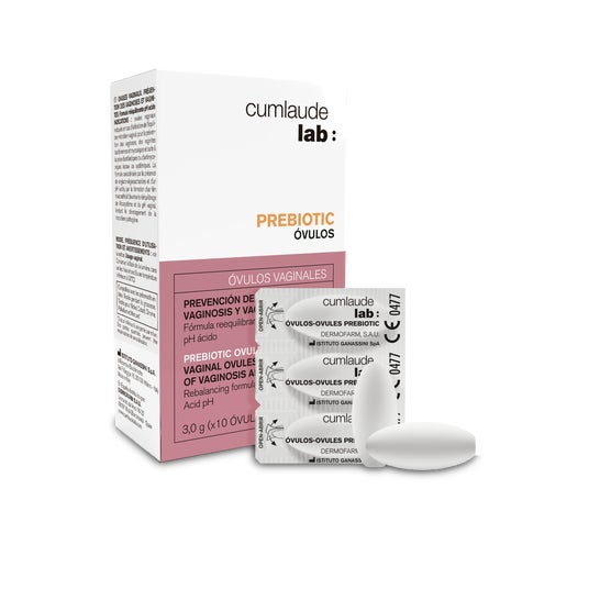 Cumlaude Lab Prebiotic Óvulos Vaginales 10uds