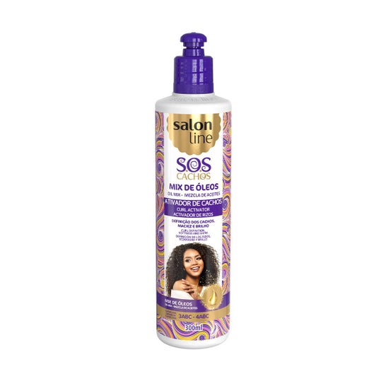 Salon Line SOS Cachos Activador de Rizos Mezcla de Aceites 300ml