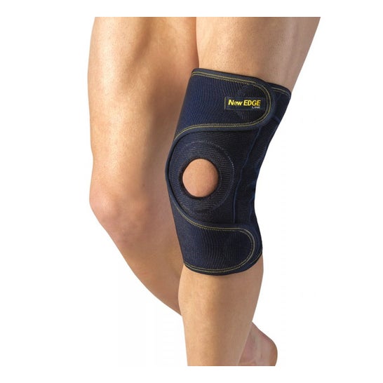New Edge Adjustable Elastic Knee Brace Control 1pc