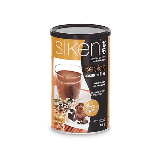 Siken® Diet Control de Peso Bebida de Cacao con Fibra 400g