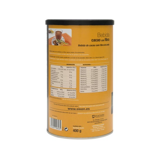 Siken® Diet Control de Peso Bebida de Cacao con Fibra 400g