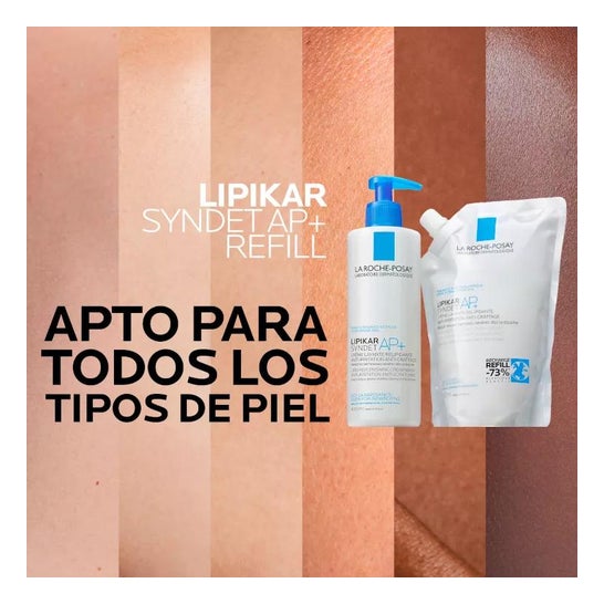 La Roche-Posay Lipikar Syndet AP+ Eco-Recarga 400ml La Roche-Posay Lipikar Syndet AP+ Eco-Recarga 400ml