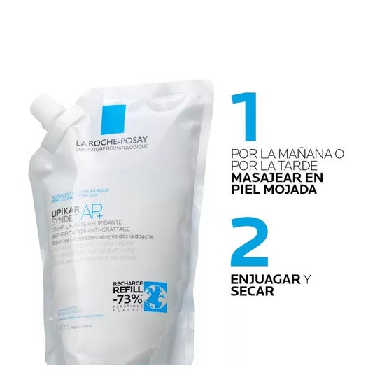 La Roche-Posay Lipikar Syndet AP+ Eco-Recarga 400ml La Roche-Posay Lipikar Syndet AP+ Eco-Recarga 400ml