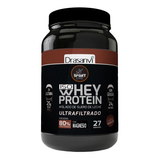 Drasanvi Whey Protein Aislado Doble Chocolate 800 g