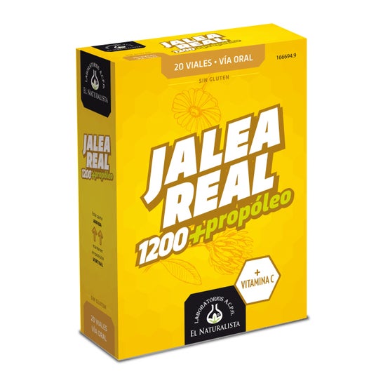 El Naturalista Jalea Real 1200 + Propóleo 20 viales